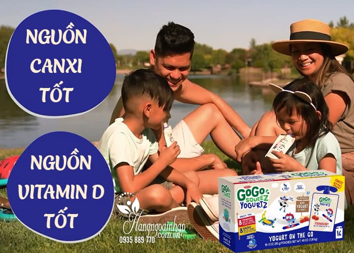 Sữa chua Go Go Squeez Yogurtz thùng 16 túi x 85g 5