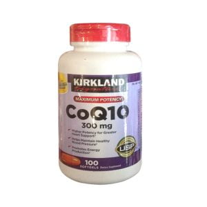 Hàng Ngoại Nhập 81 Thực phẩm chức năng CoQ10 300mg Kirkland Của Mỹ - Thuốc Hỗ Trợ Tim Mạch