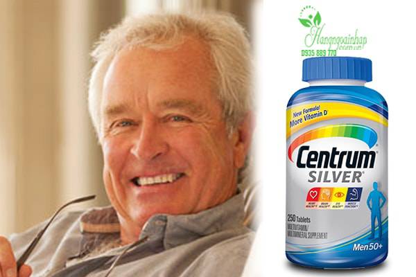 Thực phẩm chức năng Centrum Silver Ultra Mens 50+ 275 Viên Của Mỹ 4 Centrum Silver Ultra Men's 50+ 250 Viên Của Mỹ