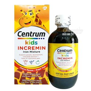 Hàng Ngoại Nhập 70 Centrum Kids Incremin – Vitamin Dành Cho Bé Biếng Ăn