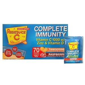 Hàng Ngoại Nhập 76 Thực phẩm chức năng Bột sủi C tăng đề kháng Resistance C Complete Immunity