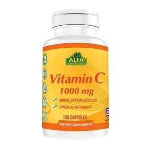 Hàng Ngoại Nhập 79 Thực phẩm chức năng Viên bổ sung Vitamin C 1000mg Alfa 100 viên - xách tay Mỹ