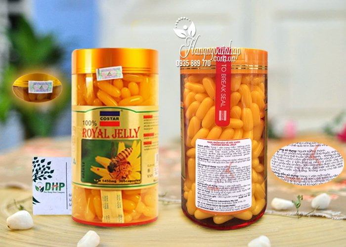 Sữa Ong Chúa Úc Costar Royal Jelly 1450mg 365 Viên 2 Sữa Ong Chúa Úc Costar Royal Jelly 1450mg - 365 viên