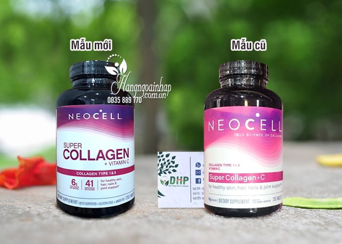 Collagen + C 250 Viên Type I & III Mỹ - Super Collagen Neocell 2 Collagen + C 250 Viên Type I & III Mỹ - Super Collagen Neocell 1