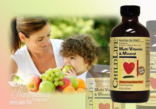ChildLife Multi Vitamin Mineral Vitamin Tổng Hợp Cho Bé