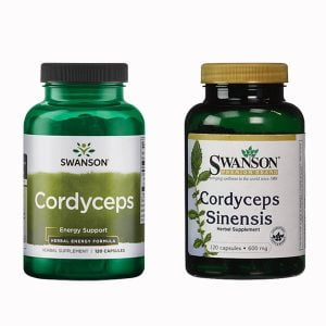 Hàng Ngoại Nhập 75 Đông Trùng Hạ Thảo Swanson Cordyceps Sinensis 120 viên của Mỹ