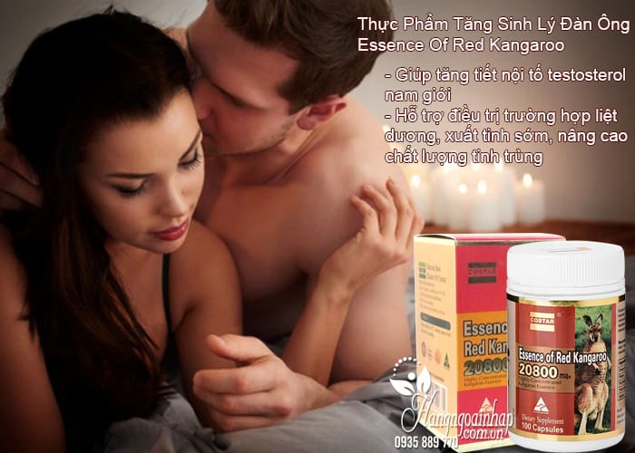 Thực phẩm chức năng Thực Phẩm Tăng Sinh Lý Đàn Ông, Essence Of Red Kangaroo 20800max 2 7e4b4d7a6343baf5a025be122a1cafc0