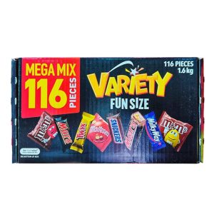 Hàng Ngoại Nhập 104 Socola tổng hợp Mega Mix 116 Pieces Variety Fun Size Úc