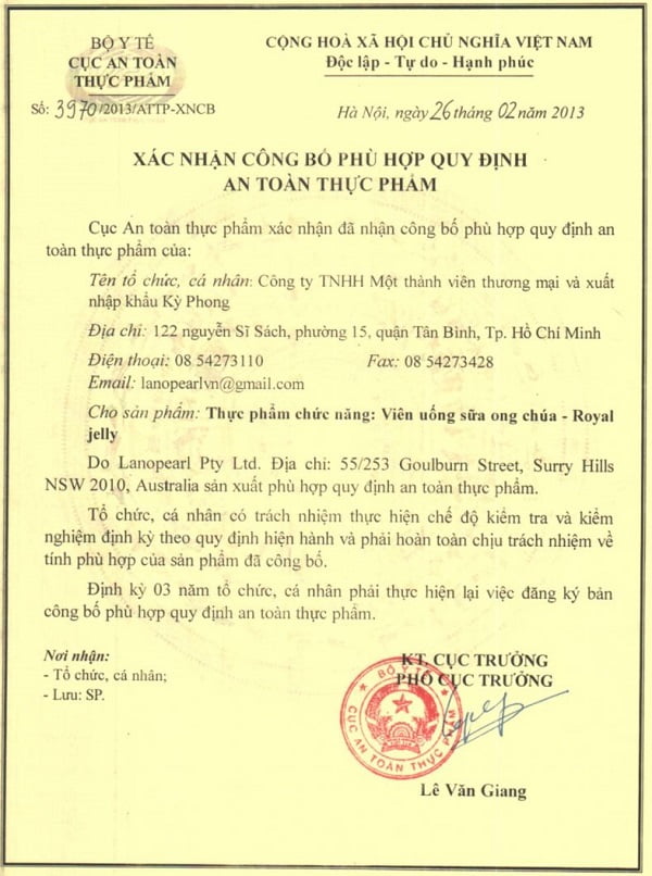 Sữa Ong Chúa Úc Costar Royal Jelly 1450mg 365 Viên 7 86235788d68eae81e5169face6b82577