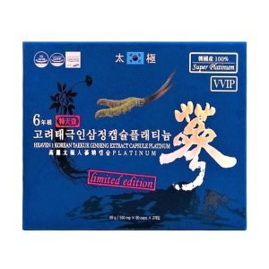 Hàng Ngoại Nhập 67 Viên thiên sâm đông trùng hạ thảo Super Platinum Hàn Quốc