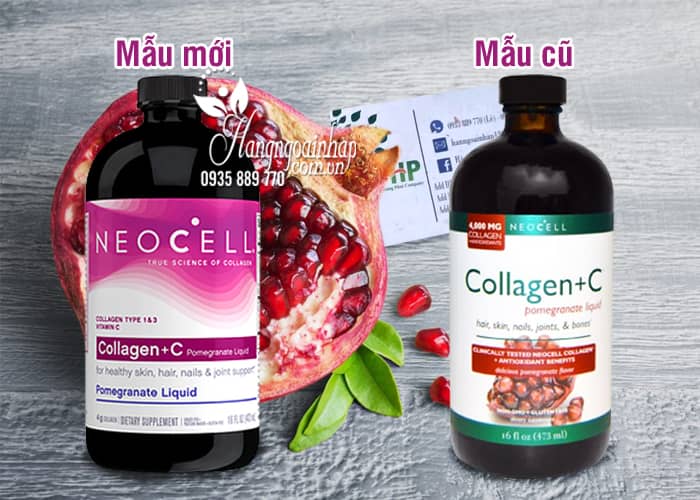 Neocell Collagen + C - Collagen Nước Chiết Xuất Từ Quả Lựu 6