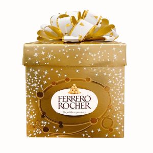 Hàng Ngoại Nhập 97 Socola Ferrero Rocher hộp nơ vàng 225g chính hãng