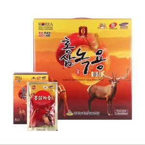 Hàng Ngoại Nhập 65 Nước hồng sâm nhung hươu GyeongBuk Hàn Quốc 30 gói