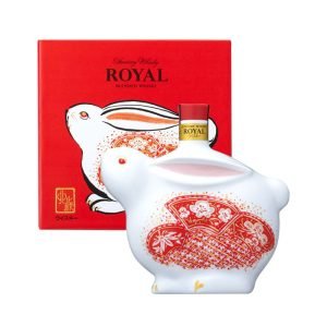 Hàng Ngoại Nhập 103 Rượu tết con thỏ Suntory Whisky Royal 600ml Nhật Bản