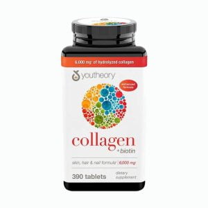 Hàng Ngoại Nhập 67 Collagen Youtheory Type 1 2 & 3 390 Viên mẫu mới Của Mỹ-Collagen Không Biến Tính