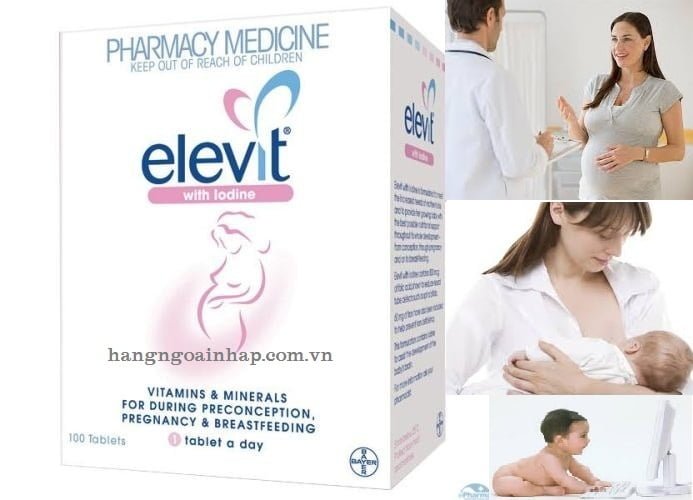 Elevit 100 Viên – Vitamin Dành Cho Bà Bầu - Bayer Australia 2 c92ac0251756aa2a7320e9c369be009e