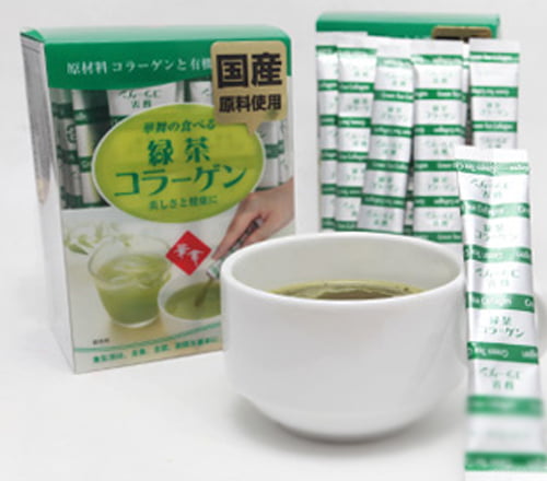 Hanamai collagen tinh chất trà xanh từ Nhật Bản