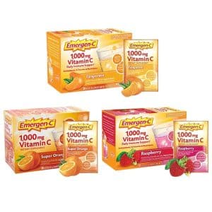 Hàng Ngoại Nhập 79 Thực phẩm chức năng Bột hòa tan Emergen-C 1000mg Daily Immune Support 90 gói