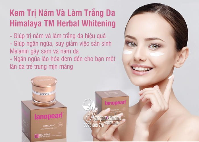 Kem Trị Nám Và Làm Trắng Da Himalaya TM Herbal Whitening 1