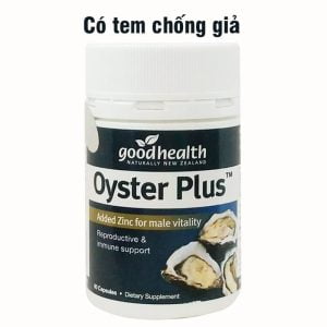 Hàng Ngoại Nhập 78 Thực phẩm chức năng Tinh Chất Hàu Oyster Plus Goodhealth - Hộp 60 Viên