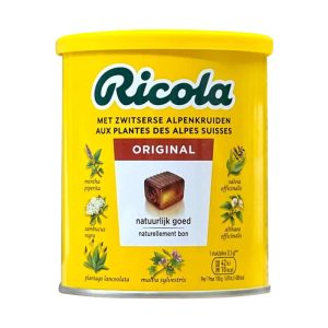 Hàng Ngoại Nhập 100 Kẹo ngậm trị ho Ricola Đức 250g Original chính hãng