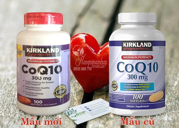 Thực phẩm chức năng CoQ10 300mg Kirkland Của Mỹ - Thuốc Hỗ Trợ Tim Mạch 2 Kirkland CoQ10 300 mg 100 viên mẫu mới