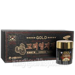 Hàng Ngoại Nhập 71 Cao Linh Chi Hàn Quốc - Cao Nấm Linh Chi Hộp Gỗ Đen